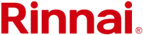 Red &Quot;Rinnai&Quot; Logo On A Transparent Background.