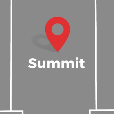 A Red Location Pin Icon Hovers Above The Word &Quot;Summit&Quot; On A Gray Background, Framed By White Lines That Mimic A Map, Highlighting The Service Area.